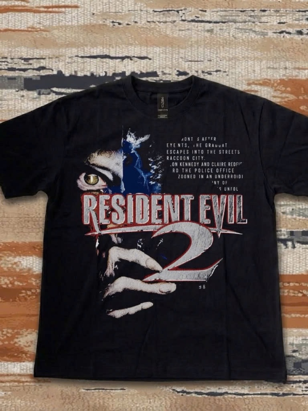 Resident Evil 2 Graphic Tee - Black